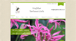 Desktop Screenshot of kingfishercrafts.co.uk